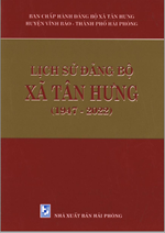 LỊCH SỬ ĐẢNG BỘ XÃ TÂN HƯNG 1947 - 2022 (BẢN GỐC)
